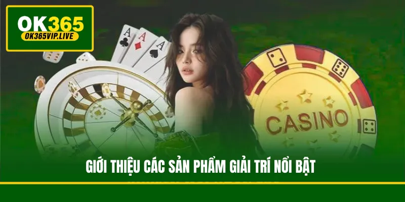 Giới thiệu các sản phẩm giải trí nổi bật